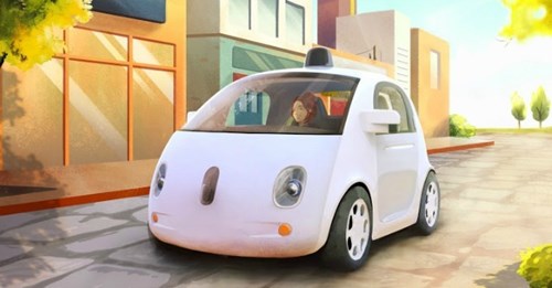 Google lance une voiture à conduite autonome : "Adieu volant et pédales, c'est l'avenir".